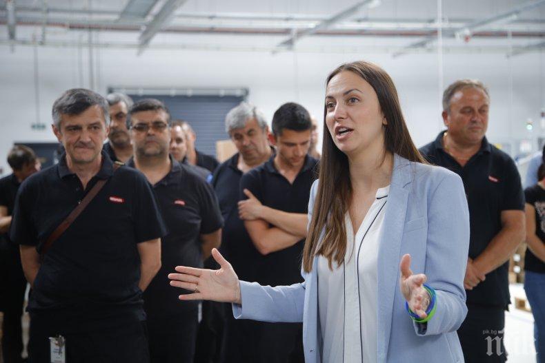 Ева Майдел: Две трети от износа ни е за ЕС, което доказва високото качество на продукцията ни (СНИМКИ)