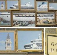Без разрешително: Банкси показа картина на изложение във Венеция. Ето обаче какво се случи (ВИДЕО)