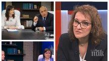 САМО В ПИК! Проф. Антоанета Христова: Борисов отвръща с човешко присъствие и лична харизма на стрелбата от Нинова и Йончева