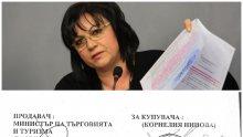 СКАНДАЛНА СДЕЛКА: Корнелия Нинова лапнала 3 млн. лв. срещу 70 000 долара! (ДОКУМЕНТИ)
