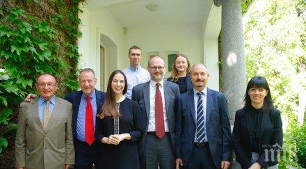 ева майдел герб работи целеустремено развитието бизнес средата инвестициите