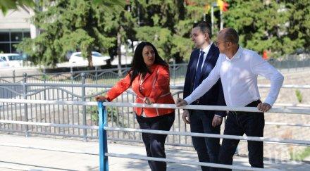 лиляна павлова провери напредъка строителните дейности два големи европейски проекта русе