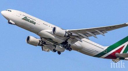 300 полета alitalia бяха отменени заради стачка