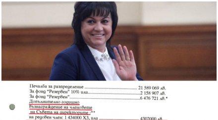 бомба пик корнелия нинова прибрала млн държавата синята приватизаторка ощетила бюджета скандална врътка документи