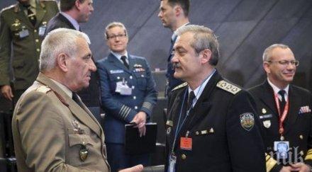 ген боцев участва пролетните сесии военните комитети нато брюксел