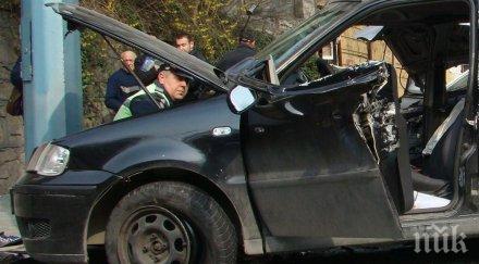 тежка катастрофа изхода шумен двама ранени