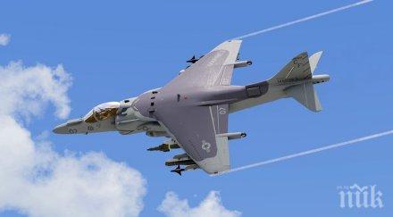 инцидент самолет морската пехота сащ разби северна каролина