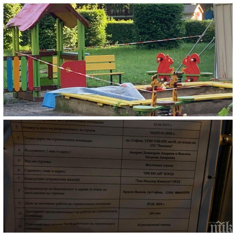 СИГНАЛ ДО ПИК! Напрежение в Лозенец заради нагъл строеж в детска градина - хората са бесни, строителите заграждат катерушки с ленти (СНИМКИ)