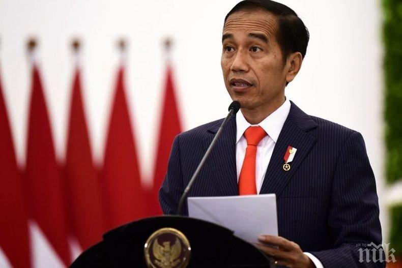 Президентските избори в Индонезия бяха спечелени от действащия държавен глава на страната