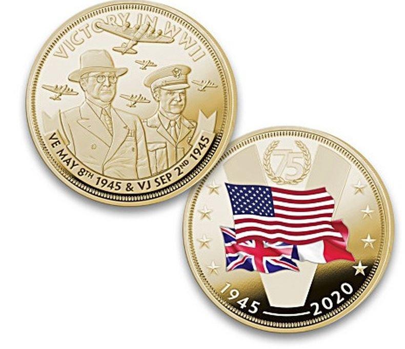 Гаф: В САЩ пуснаха юбилейна монета със съюзниците от Втората световна война, но без... СССР