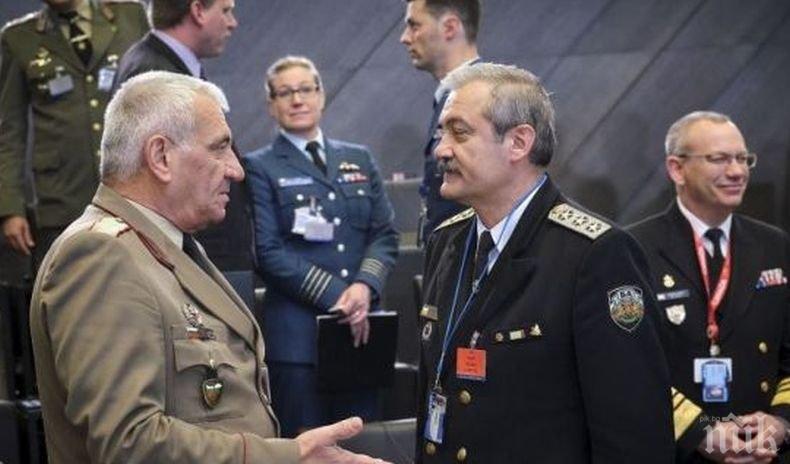Ген. Боцев участва в пролетните сесии на военните комитети на ЕС и НАТО в Брюксел