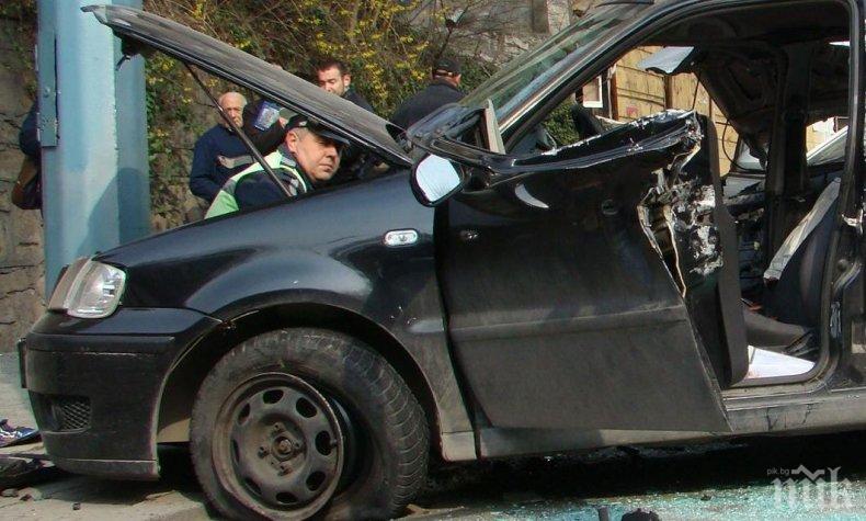 Тежка катастрофа на изхода на Шумен, двама са ранени