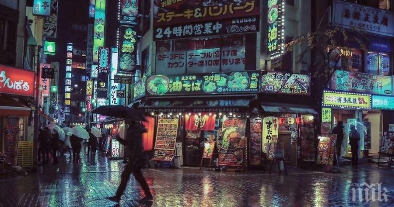 1500 жилища в района на Токио останаха без ток заради силни дъждове