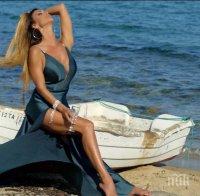 ОТКРИ СЕЗОНА: Глория се изнесе към вилата си в Гърция (СНИМКИ)