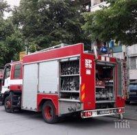 Пламна блок в Кючука на Пловдив (СНИМКИ)