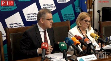 първо пик провал машинното гласуване пет града отменено