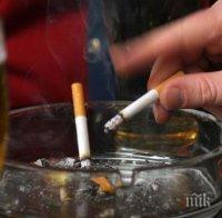 СТАТИСТИКА: 40% от мъжете и 18% от жените у нас пушат ежедневно