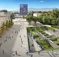В Пловдив показаха как ще изглежда площад 