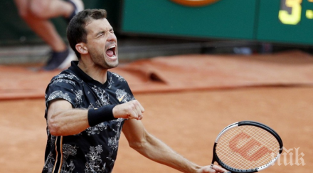 извънредно огромна драма ролан гарос фантастичната битка гришо стан решава два дни димитров бори лъв първите сета обновена