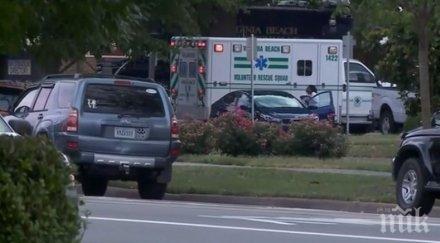 кръв ужас сащ загинали стрелба американския щат вирджиния видео