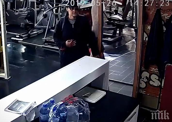 Ченгетата спипаха крадлата Радо Мъжа, която обра фитнес в Бургас (ВИДЕО)