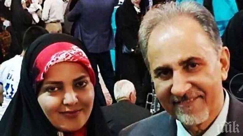 Бившият кмет на Техеран застреля втората си съпруга