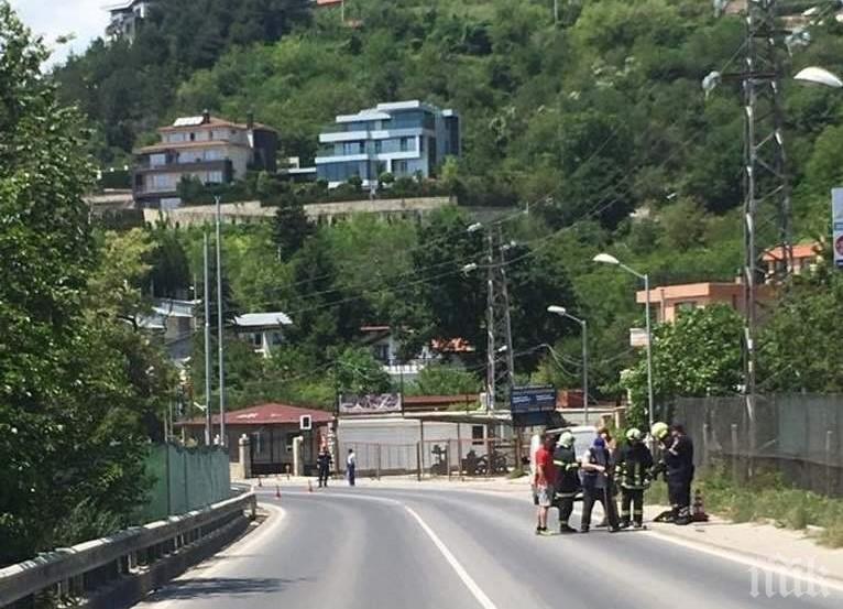 ИЗВЪНРЕДНА СИТУАЦИЯ ВЪВ ВАРНА: Блокираха пътя за Виница заради изтичане на газ 