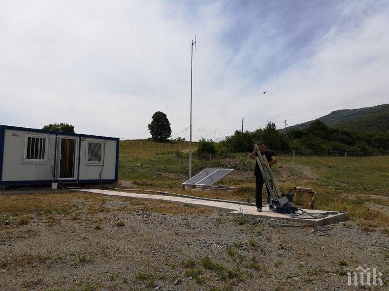 Нови 1 млн. дка обработваема земя в областите Стара Загора и Пловдив от днес са под противоградова защита