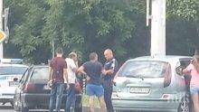 В ПЛОВДИВ: Две коли се помляха на кръговото до Панаира (СНИМКИ)