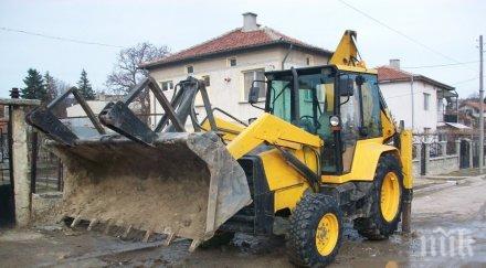 откраднаха багер 160 бона земеделец кресна