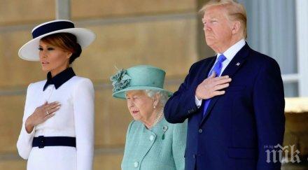 елизабет прие доналд тръмп мелания снимки