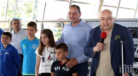 министър кралев откри детския турнир плуване златоперки снимки