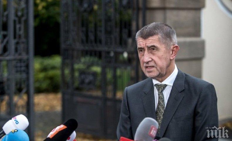 ЕК обяви, че премиерът на Чехия трябва да връща милиони евро заради конфликт на интереси