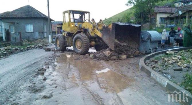 Само в община Монтана изчислиха щети от пороите за 3 милиона лева