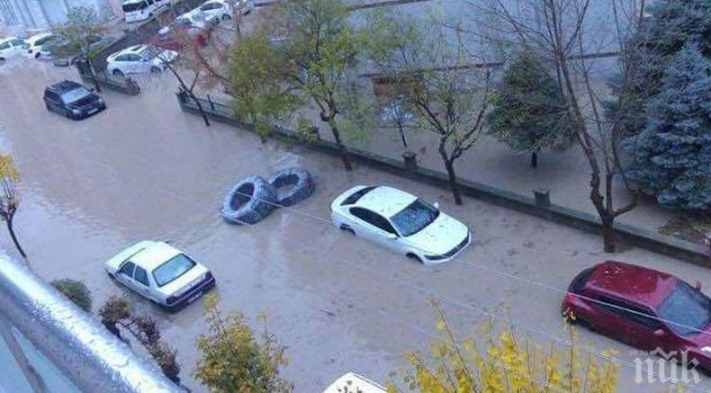 Кризисен щаб анализира щетите след проливния дъжд в Хасково