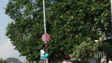 НА КОСЪМ! Кола се заби като торпедо в бус до автобусна спирка с хора в Пловдив (СНИМКА)