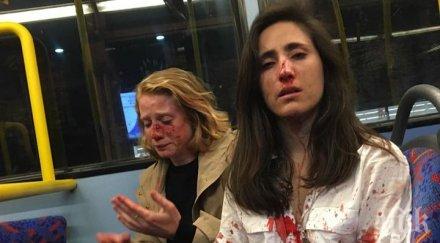 пребиха брутално лесбийки лондон отказали целунат