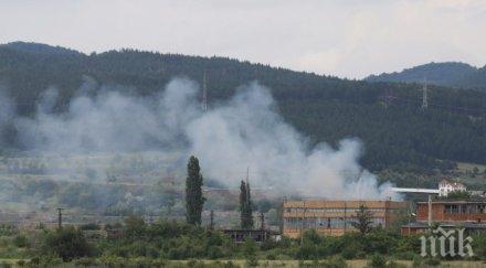 огнения дежурни патрули пазиха цяла нощ опожарения склад кремиковци