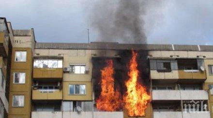 шок софия гола млада жена запали апартамента дианабад скочи терасата