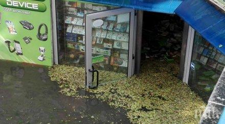 наводненията вадят магазините подлезите пловдив