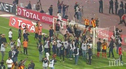 грандиозен скандал преиграват финала африканската шампионска лига заради гаф съдията