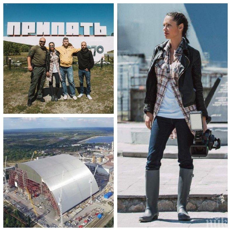 САМО В ПИК! Калина Паскалева със смразяващ разказ за филма си в централата "Чернобил": Татко и дядо се разболяха от рак, а Политбюро ги уби (СНИМКИ)