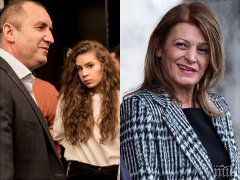 ЧАЛГА КУЛТУРА: Щерката на президента Радев върти кючеци на поп фолк ритми (СНИМКИ)