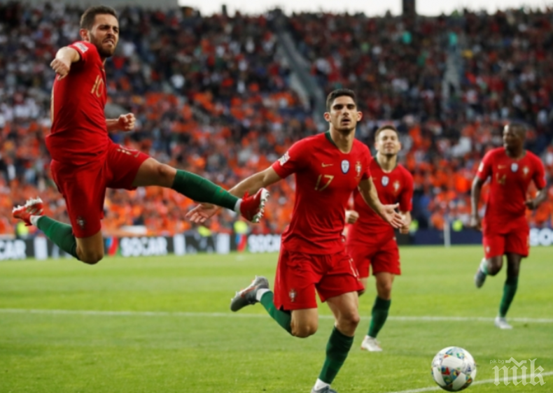 В Лигата на нациите - исторически триумф за Португалия