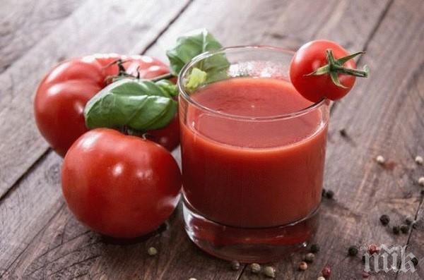 Ето каква е ползата от доматения сок
