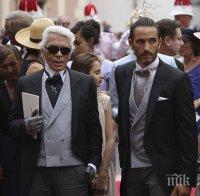 Бодигардът на Лагерфелд стана лице на бранда му