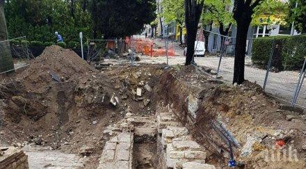 дъжд археология бавят ремонтите варна