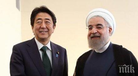 премиерът япония призив иран