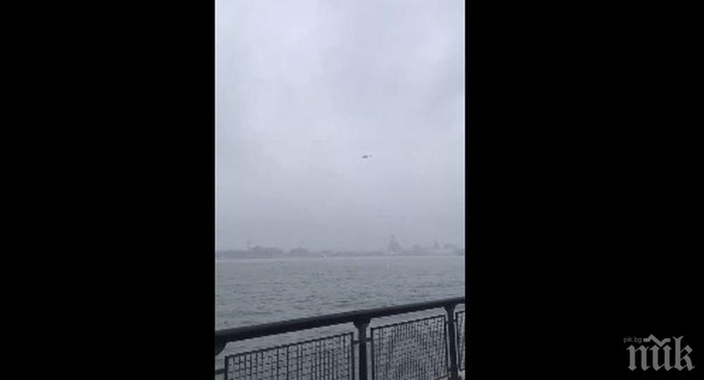 Кметът на Ню Йорк отхвърли възможността падането на хеликоптера в Манхатън да е терористичен акт (ВИДЕО)