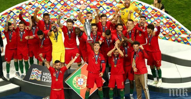Шампионът Португалия спечели 10,5 млн. евро в Лигата на нациите